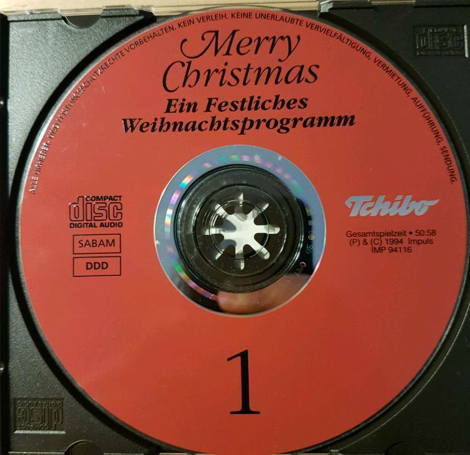 CD * Merry Christmas Ein festliches Weihnachtsprogramm * 2 CDs in Köln