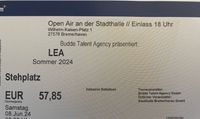 2 Tickets für LEA Bremerhaven Niedersachsen - Bramsche Vorschau