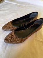 Ballerinas mit kleinem Absatz, Gr. 40, Animalprint Berlin - Spandau Vorschau