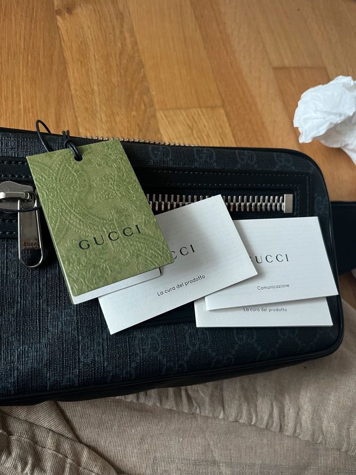 100% Original Gucci Gürteltasche aus weichem GG Supreme wie neu in Frankfurt am Main