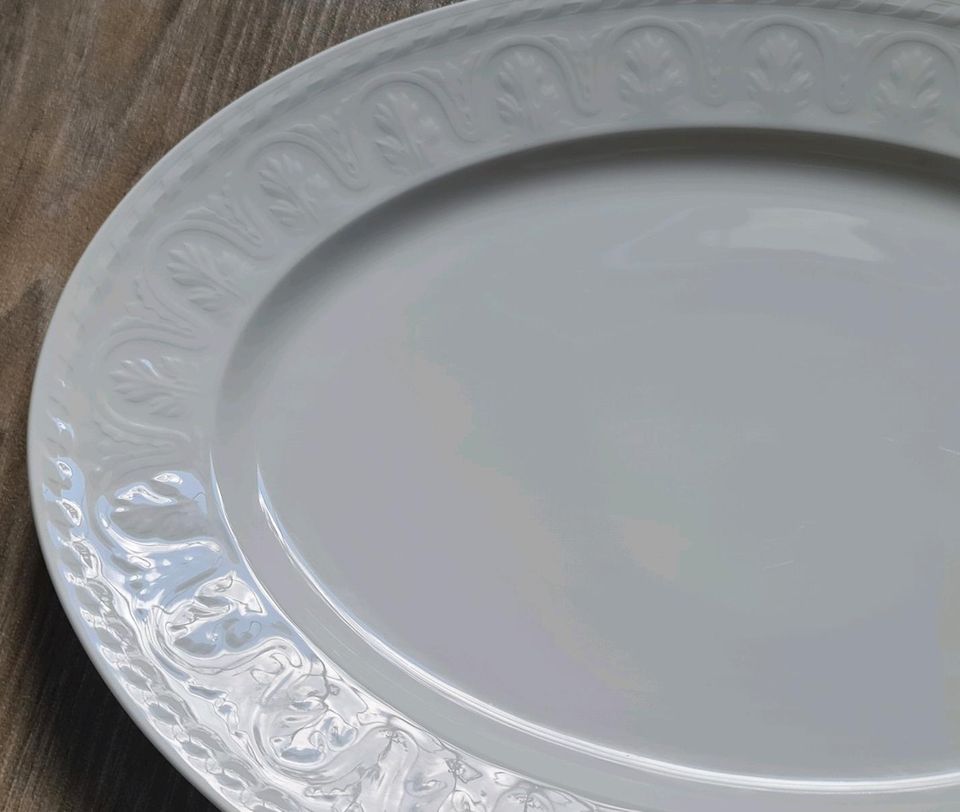 Villeroy & Boch CELLINI Servierplatte oval 40 x 30 weiß Porzellan in Halberstadt