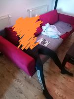 Couch rot 2,60x 1,30 Sachsen-Anhalt - Lutherstadt Wittenberg Vorschau