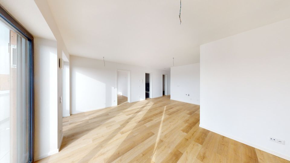 Neubau-2 Zimmer-Wohnung - Parkgarage - KfW 40 EE Standard - Sonder Afa - auch als Zweitwohnsitz in Bad Griesbach im Rottal