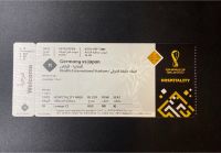 Deutschland Japan WM Ticket 2022 Qatar Spiel 11 Sammler Karte Kreis Pinneberg - Quickborn Vorschau