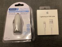 Original Apple Lightning auf USB Kabel inkl. KFZ-Ladeadapter OVP Niedersachsen - Schöningen Vorschau