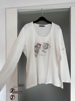 Betty Barclay Shirt weiß mit Aufdruck Gr.46 wie neu Bayern - Markt Schwaben Vorschau