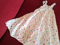 H&M 116 süßes Sommerkleid weiß Punkte Kleid Hessen - Limeshain Vorschau
