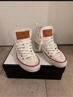 Dsquared Herren High Top Sneaker - weiß - Gr. 44 - Canvas bianco Bayern - Moosburg a.d. Isar Vorschau