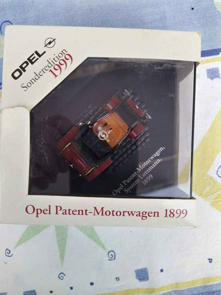 Modellauto Opel Patent-Motorwagen, System Lutzmann 1899 Sonderedi in Rüsselsheim