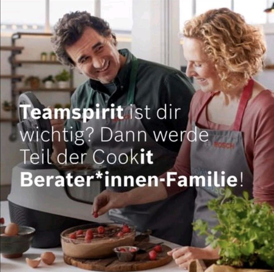 Bosch Cookit Beraterin werden | 100% kostenfrei einsteigen in Grevesmuehlen