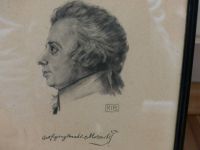 Radierung/original copperprint von Wolfgang Amadeus Mozart KIB Hessen - Limeshain Vorschau