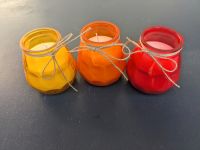 Hochzeitsdeko - 35 x Kerzen im bunten Glas (gelb, orange, rot) Bayern - Ingolstadt Vorschau