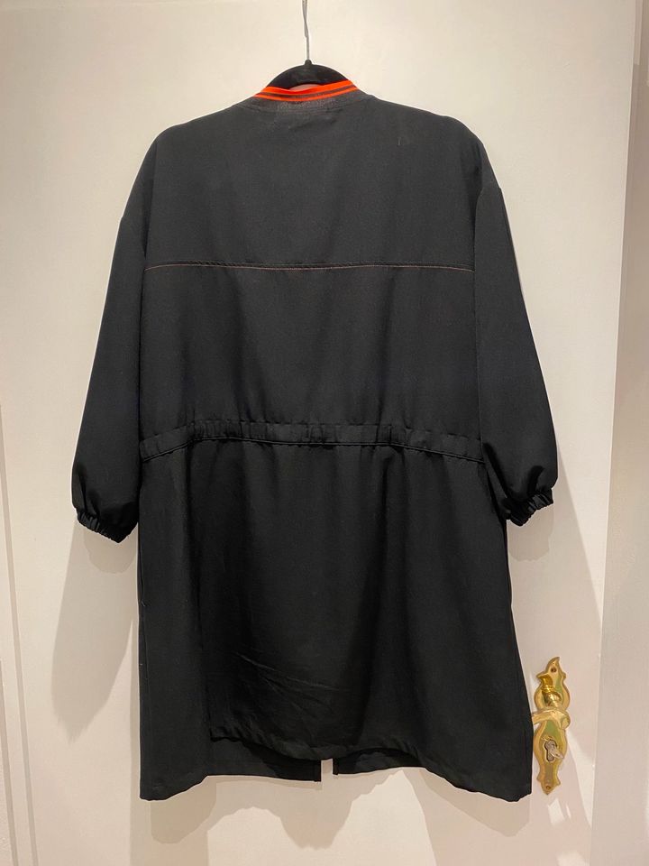 ZARA Kleid Mantel Jacke Mantelkleid Blouson Schwarz XL *neuwertig in Landau in der Pfalz