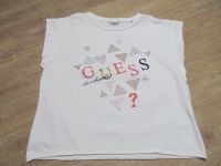 GUESS Los Angelos T-Shirt Gr. 164 /170 weiß mit Glitzer Neuwertig Baden-Württemberg - Nußloch Vorschau