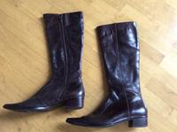 schicke Stiefel, Sofie Schoor, dunkelbraun, Gr. 38/ 5 Dresden - Blasewitz Vorschau