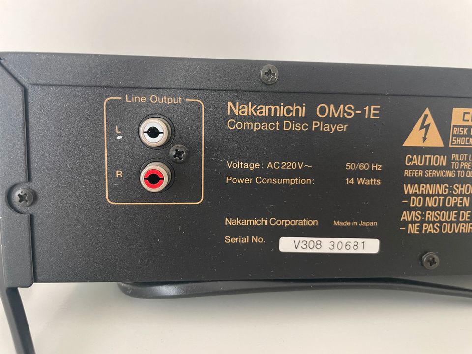 Nakamichi OMS 1E CD Player in München