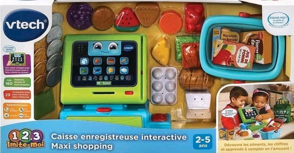 Vtech einkaufsladen kasse Interactive Spielzeug Kasse Französ in Wesel