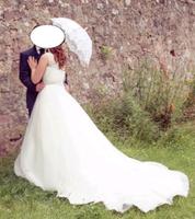 Brautkleid Größe 38 Hessen - Ebersburg Vorschau