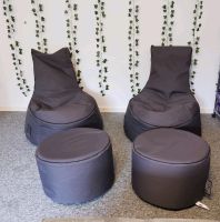 Sitzsack inkl. Fußhocker von Sitting Point im Doppelpack "WIE NEU Hessen - Ehringshausen Vorschau