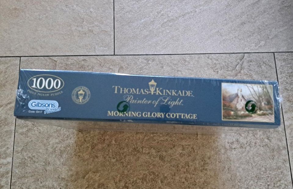 Original Gibsons Puzzle Thomas Kinkade Painter of Light Cottage in Königswinter