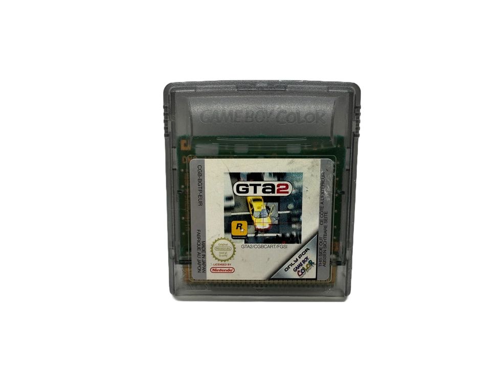 Nintendo Gameboy Color GTA2 Grand Theft Auto 2 Spiel Modul in Köln