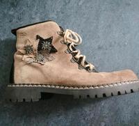 Neuwertige Trachten Dirndl Schuh Boots Edelweiss Oktoberfest Hessen - Ortenberg Vorschau