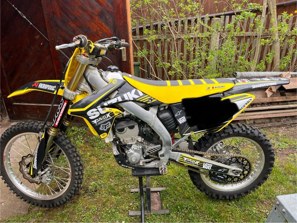 Vollcross Motocross MX Enduro Suzuki RMZ 250 Bj.2015 in Bad Kösen