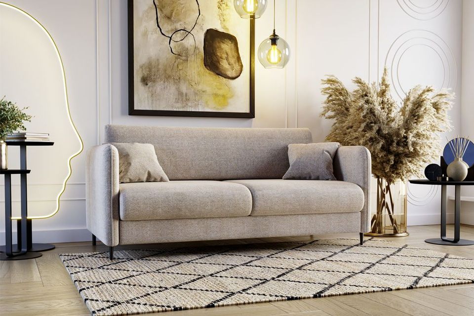 Wohnzimmer in Schlafzimmer umwandeln! Neue Couch Sofa aus Polen, mit Matratze und italienischen System in Berlin. Rabatt bei eBay in Berlin