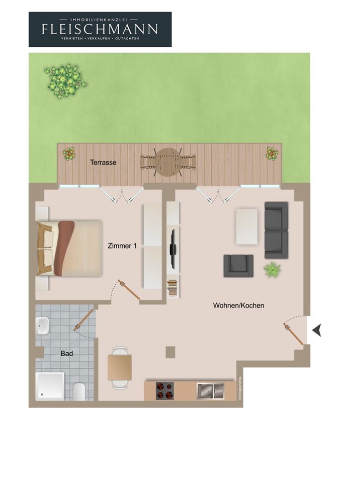 Niedrig-Energie! Wohnung in guter Lage mit super Terrasse! Zinsen:0,75% in Suhl