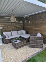 Rattan Lounge Gartenmöbel Set braun   5-tlg Niedersachsen - Langenhagen Vorschau