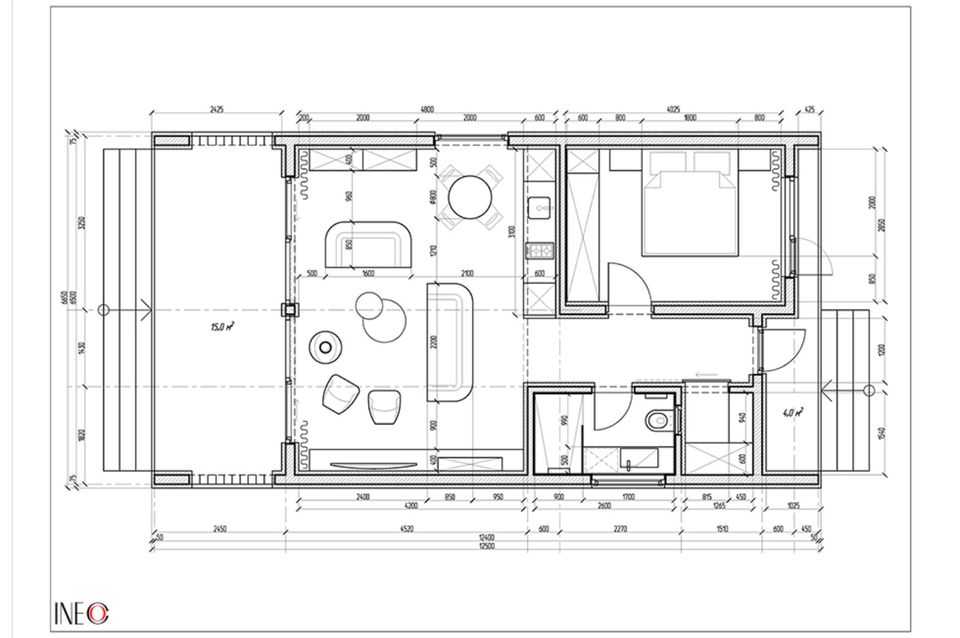 Ineco Tiny Haus – 49.6 m² in Stuttgart