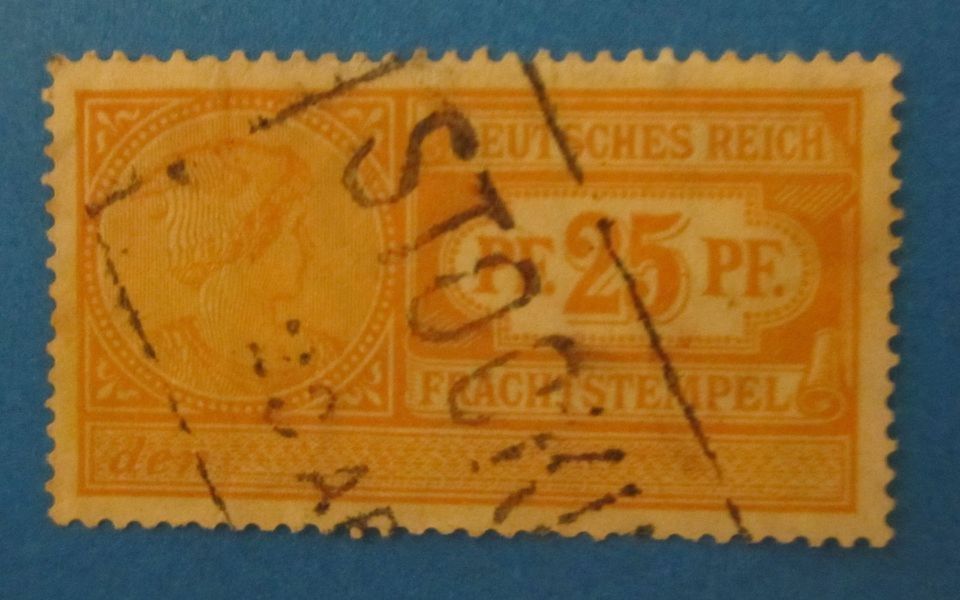 Deutsches Reich / Eisenbahn ca. 1920 - Frachtstempel - gestempelt in Selb