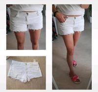 Zara Shorts Jeans Weiß 38 M wie neu Spitze Hessen - Alsfeld Vorschau