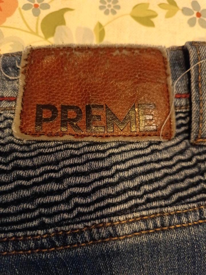 PREME Jeanshose, Hose tolles Design Größe 34 W 33 L gebraucht in Vilseck