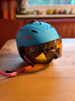 Uvex Skihelm Junior Visor pro türkis 52 bis 54 cm GoPro Halter Hessen - Mörlenbach Vorschau