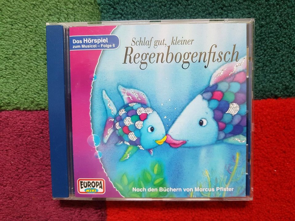 Neu! CD Kinder Hörspiel "Schlaf gut kleiner Regenbogenfisch" 6 in Wuppertal