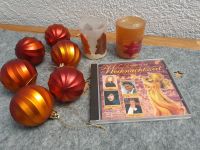 Kleines Weihnachts Set * CD Teelicht-Glas Weihnachtskugeln Kugeln Sachsen - Lauta Vorschau