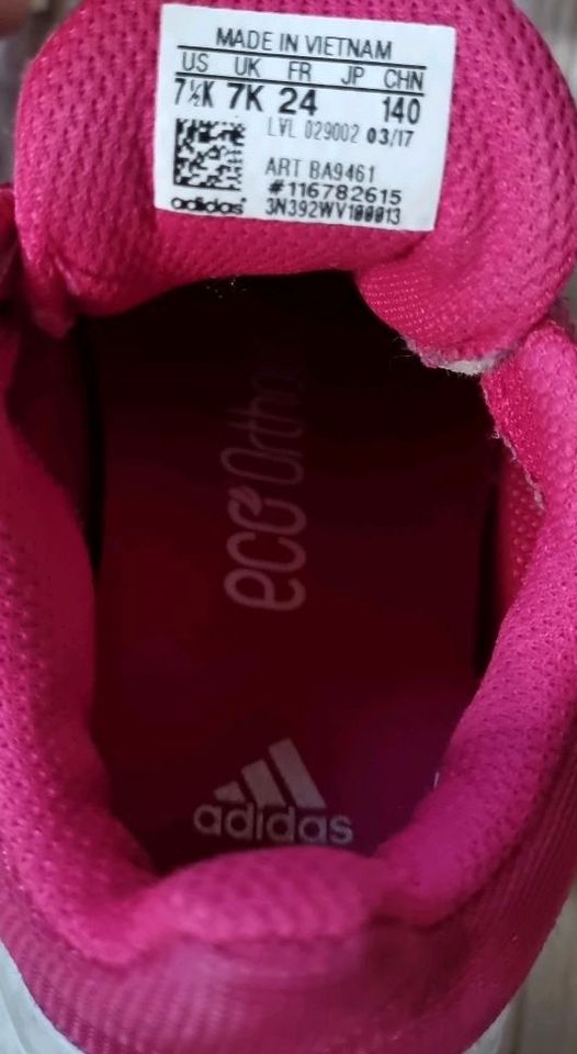 Adidas Eco Ortholite Turnschuhe, Gr.24 ,pink in Friedewald