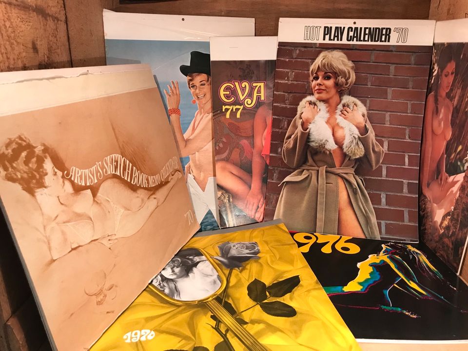 Erotik Kalender, Vintage, 70er Jahre, Eva, Hot Play in Flintbek