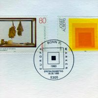 Briefmarken Erstausgabetag 05.05.1993 Beuys 1673 Albers 1674 Nordrhein-Westfalen - Pulheim Vorschau