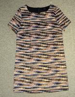 Oui Kurzkleid Tunika Bleistiftkleid - goldrose/schwarz - Größe 38 Bayern - Kaufbeuren Vorschau