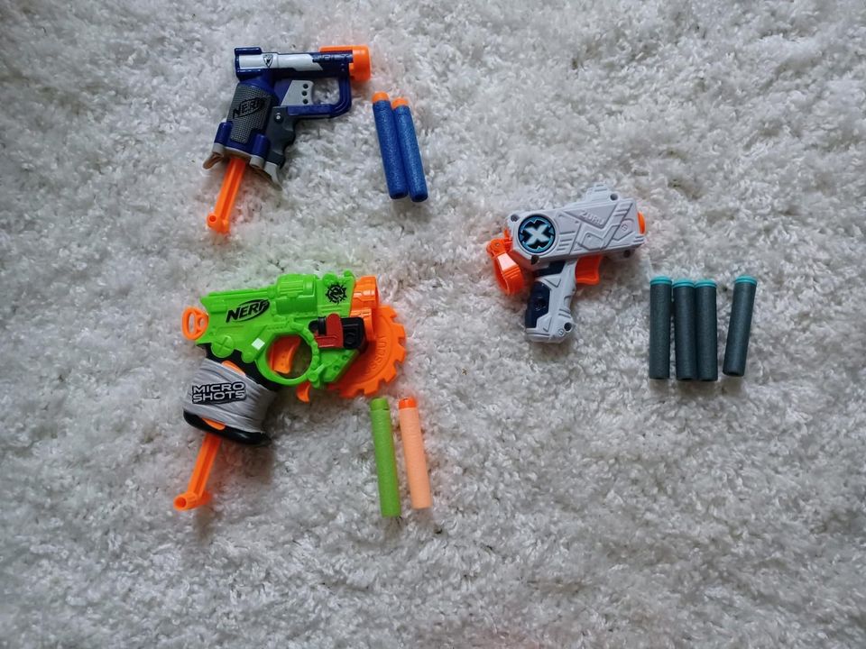 Nerf guns, x shot, Pfeile, Pistole, Gewehr, Zubehör - Spielzeug in Wietze