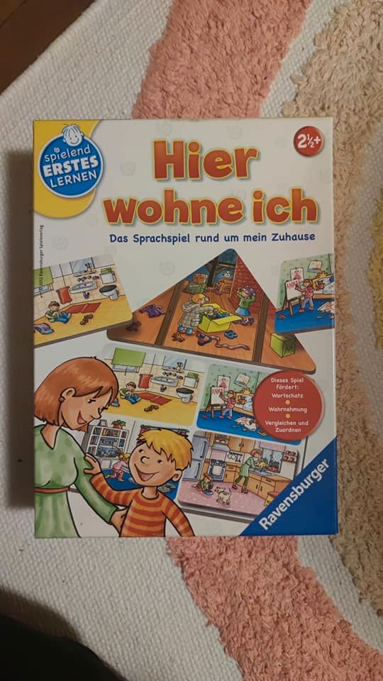 Gesellschaftsspiel "Hier wohne ich" in Tiefenort