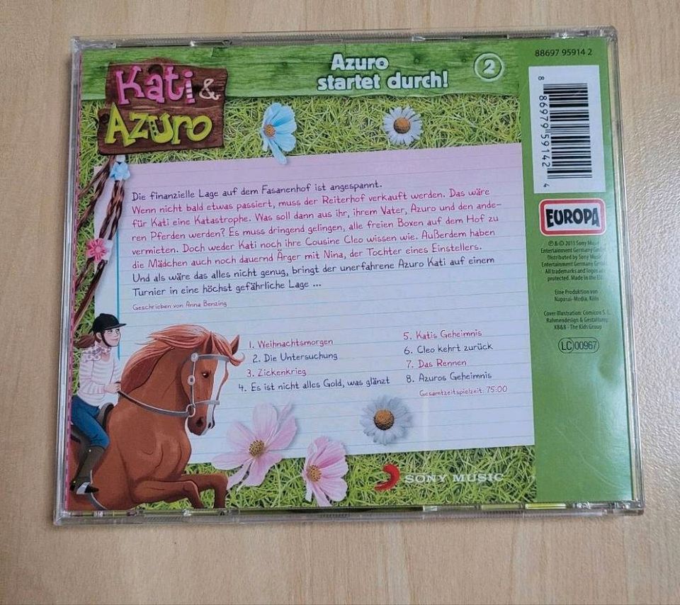 CDs Kati & Azuro Hörspiel mit Pferd in Großpösna
