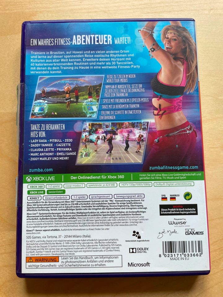 Zumba Fitness World Party (Kinect) - [Xbox 360] in Gottmadingen