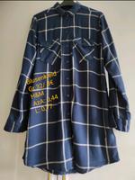 H&M Blusenhemd Damen Gr XS dunkelblau weiß Sachsen - Plauen Vorschau