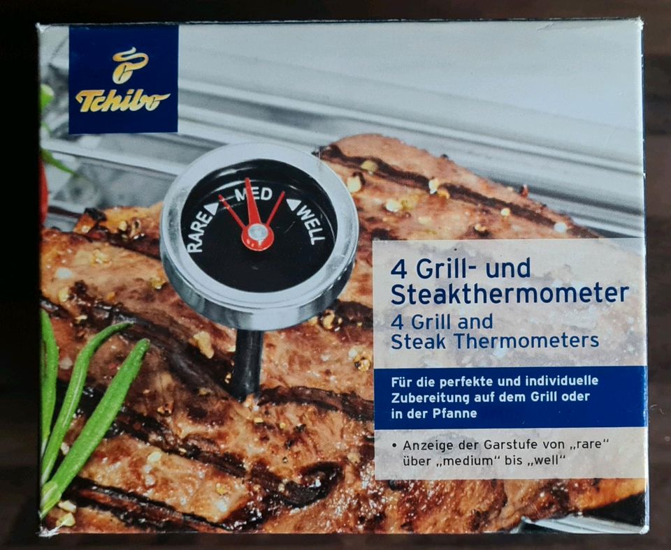 4 Grill- Steakthermometer, NEU in Geeste