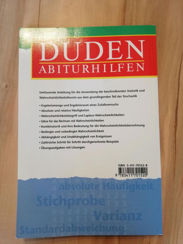 Duden Abiturhilfen Stochastik I in Bebra