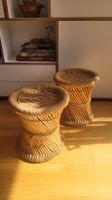 2 Rattan Hocker, passend für Afrika oder Asien Optik Dresden - Striesen-Süd Vorschau