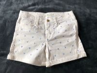 Jeans-Shorts / Shorts ~ 36 ~ weiß / blau mit Anker Niedersachsen - Seelze Vorschau